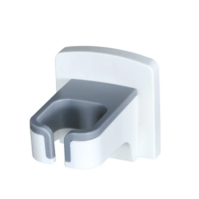 Hair Dryer Rack Free Punching Bathroom Simple Hair Dryer Storage Rack White - Shop at LoveMi