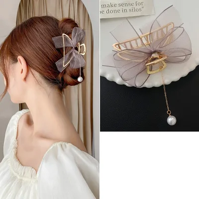 Shark Clip Hair Headdress At The Back Of The Hair Clip - Shop at LoveMi