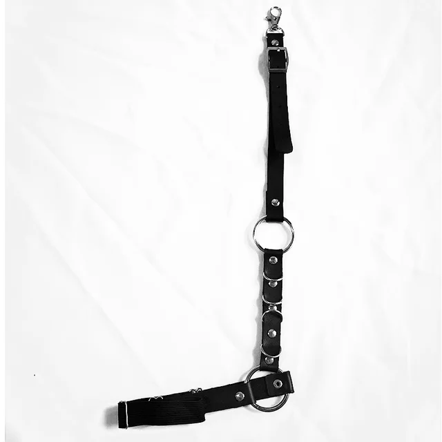 Gothic Adjustable Girl Dress Jeans Skirt Belt Leg Ring - Shop at LoveMi