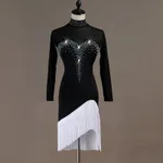 Black With White Tassels