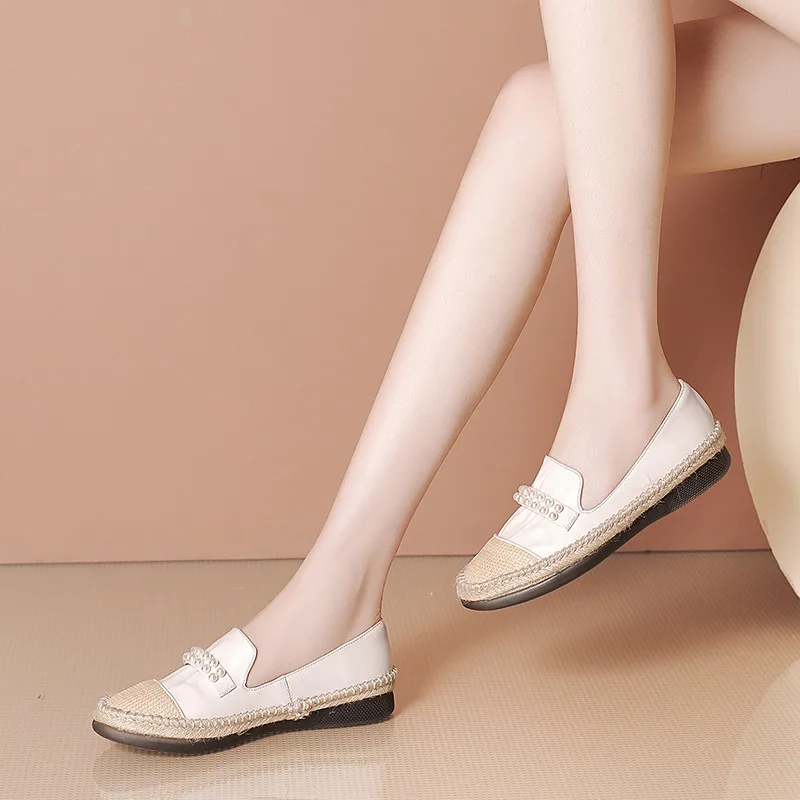 Platform Shoes Large Size Low Heel White - Shop at LoveMi
