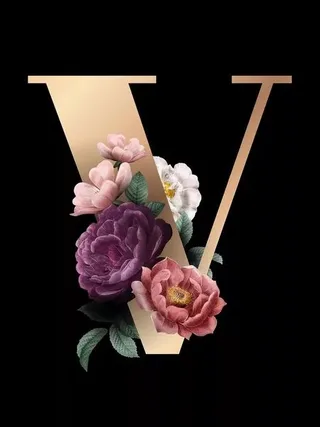 Diamond Painted Letters 5d Diamond Embroidery Cross Stitch Home Decoration - V
