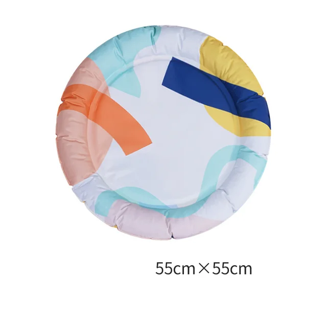 Beer Pet Ice Pad Dog Cold Pad Mat Mat Ice Bed Sleeping Mat Geometric Ice Nest - Shop at LoveMi