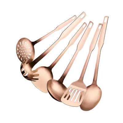 Kitchenware Cooking Shovel Spoon Set Rose Gold - Shop at LoveMi