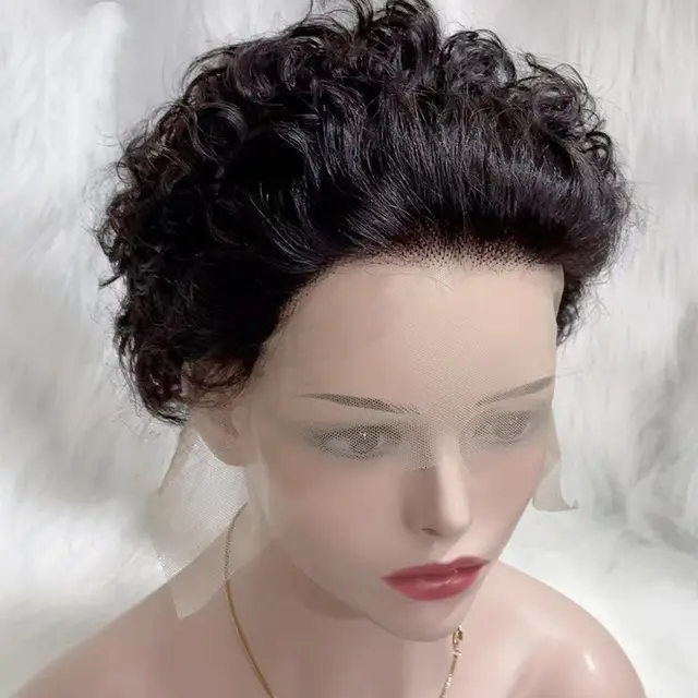 Front Lace Full Hand woven Real Hair Cover Black - Shop at LoveMi