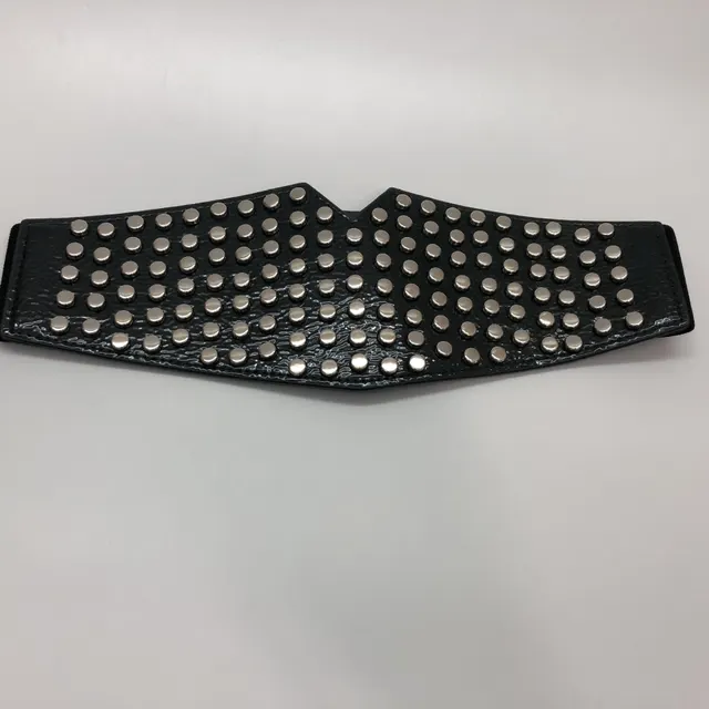 Decorative Belt Women's Fashion All match Slim Waist Pu Leather Orange Girdle Dark Green - Shop at LoveMi