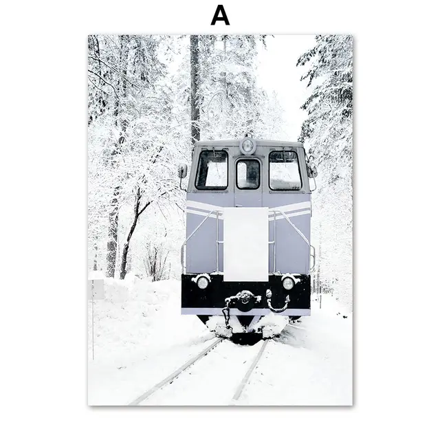 Winter Snow House Deer Forest Landscape Diamond Embroidery Cross Stitch - Shop at LoveMi