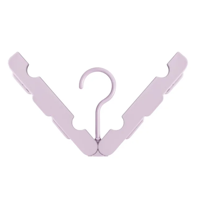 Foldable Hanger Travel Portable Pink - Shop at LoveMi