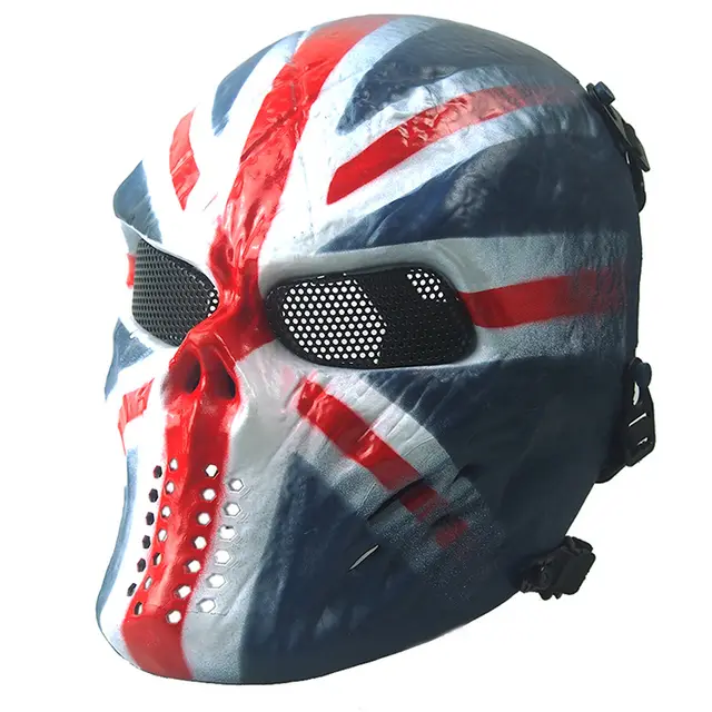 Field Equipment Full Face Warrior Mask Military Fan Outdoor Products Knight - Shop at LoveMi