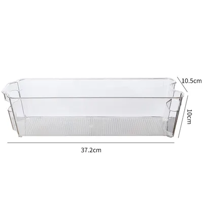 Room Transparent Refrigerator Storage Box Drawer Type Fresh keeping Dumpling Box Food grade Multi function A4 - Shop at LoveMi