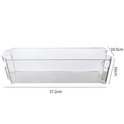 Room Transparent Refrigerator Storage Box Drawer Type Fresh keeping Dumpling Box Food grade Multi function A4 - Shop at LoveMi