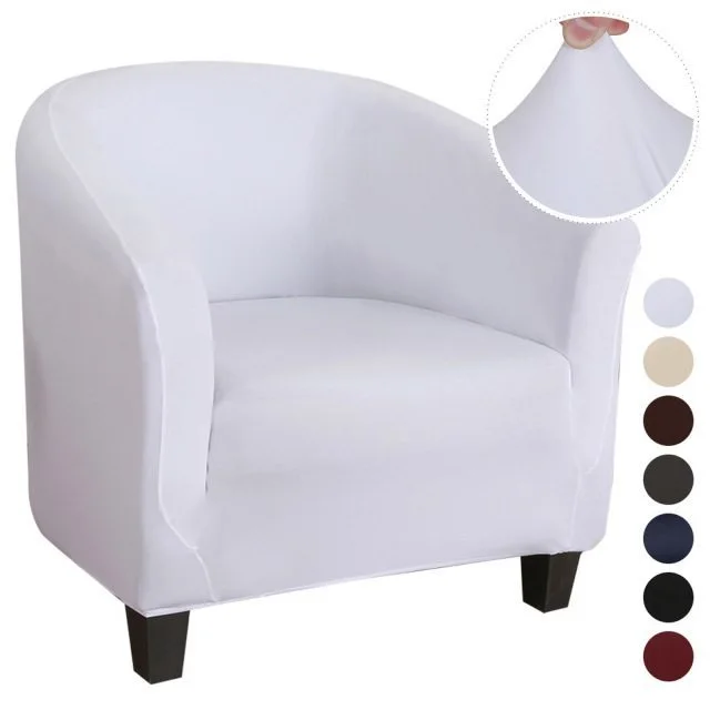 Waterproof Elastic Recliner Slipcover Ma White Shred Milk - Shop at LoveMi
