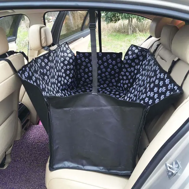 Car Rear Dog Cushion, Waterproof And Anti dirty Cushion, Thickened Dog Cushion Black - Shop at LoveMi