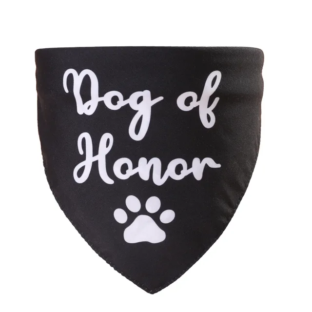 Double layer Wedding Season Pet Saliva Towel Black Honor - Shop at LoveMi