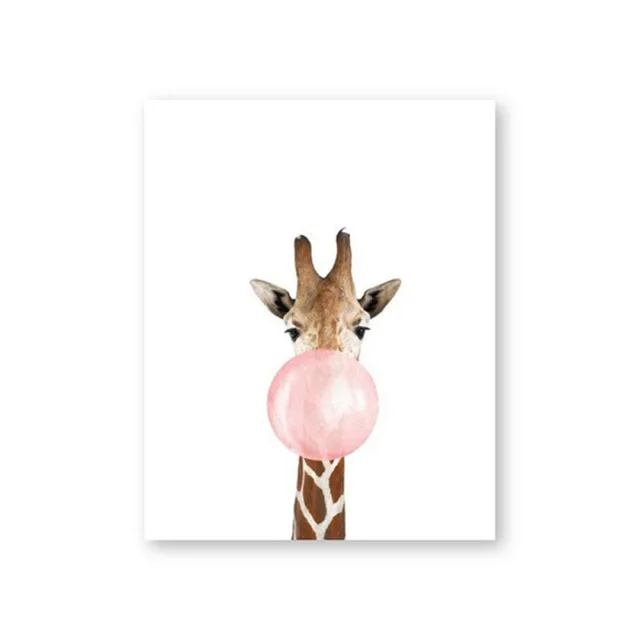 Elephant Blowing Bubbles Frameless Painting - Shop at LoveMi