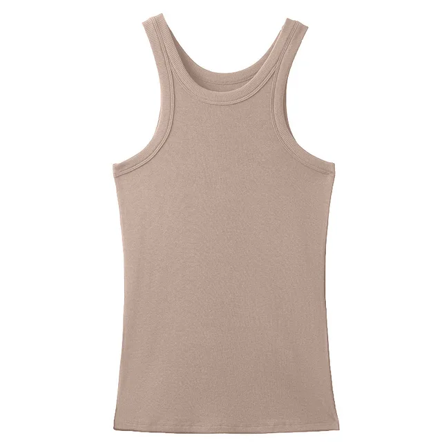 Summer New Style Women's T shirt European And American Solid Color Sports Racer Blouse Khaki - Shop at LoveMi