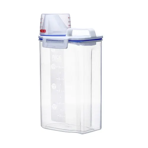 Dog Food Box Hermetically Sealed Storage Bucket Cat Food Box White - Shop at LoveMi