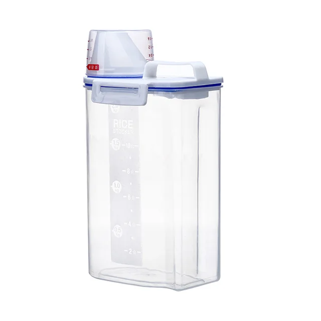 Dog Food Box Hermetically Sealed Storage Bucket Cat Food Box White - Shop at LoveMi