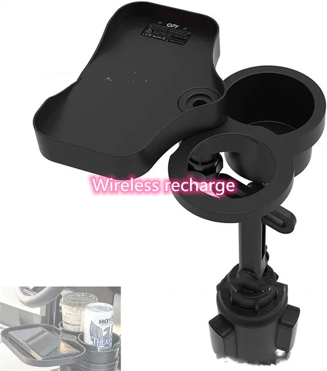 Cup Holder Cup Holder Wireless Charging Rack Black - Shop at LoveMi