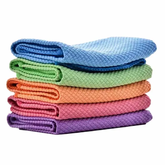 Dishwashing And Table Cleaning Kitchen Cloth Scouring Pad Color Mixing - Shop at LoveMi