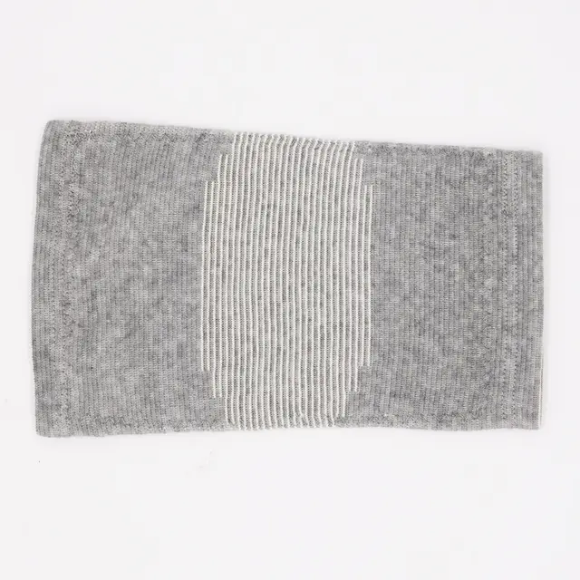 Two sided Elastic Winter Plus Velvet Dot Matrix Foaming Warmth Care Knee Pad Sports Paint Grey - Shop at LoveMi
