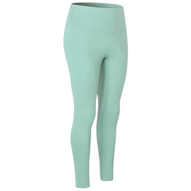 Tight Fit Trousers Without Embarrassment Line Purple Green - Shop at LoveMi