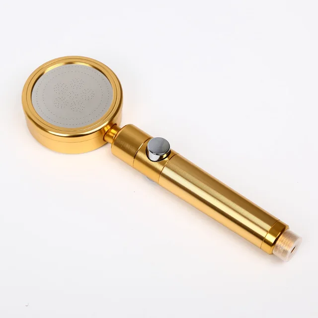 Turbocharged Shower One key Water Stop Gold - Shop at LoveMi