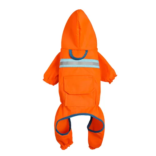 Pet Reflective Raincoat Pet Clothes Pet Orange - Shop at LoveMi
