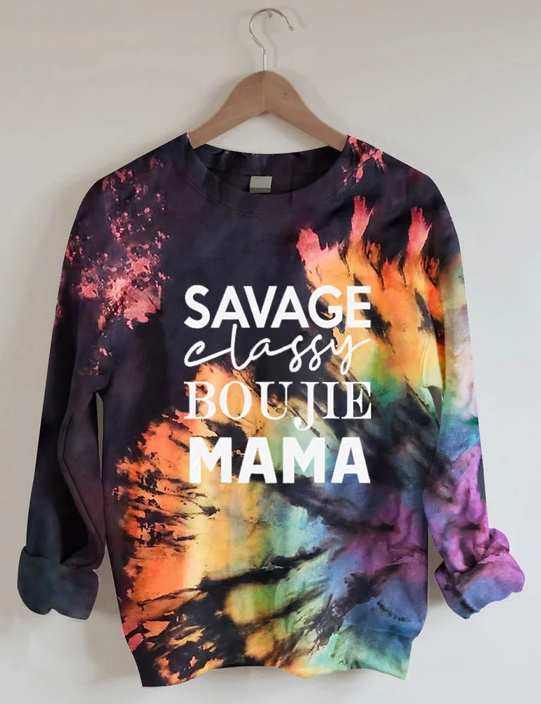 Men's And Women's Casual Round Neck Sweater 3D Tie dye Art Print Top 7Style 4Xl - Shop at LoveMi