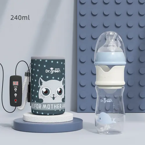 Newborn Baby Charging Smart Digital Display Thermal Insulation Bottle Usb - Shop at LoveMi