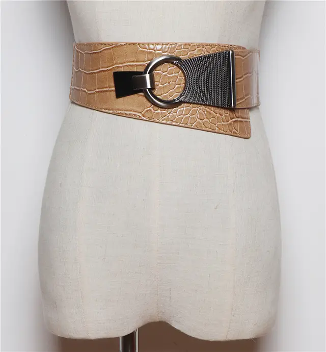 Black Elasticated Elastic Waist Waist Width Khaki - Shop at LoveMi
