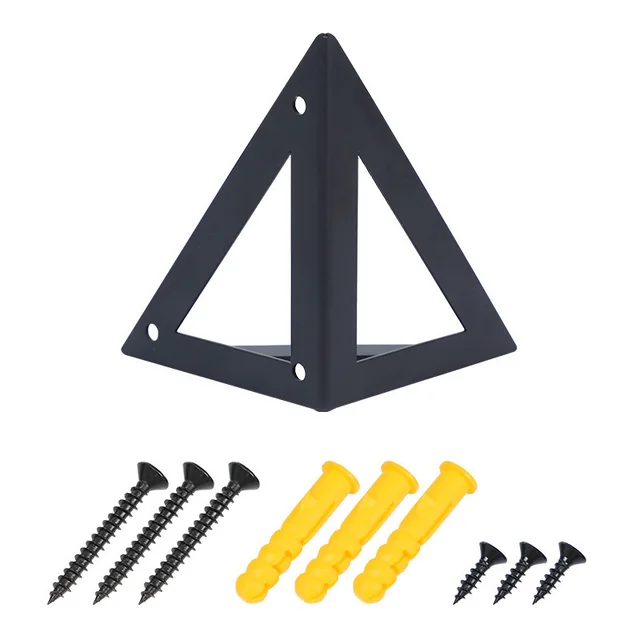 Floating Shelf Bracket Wall mounted, Antique Wood Wall mounted Shelf Black - Shop at LoveMi