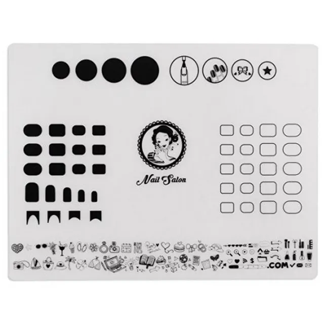 Nail Art Silicone Printing Coloring Pad For Beginners Practice Equipment - Shop at LoveMi