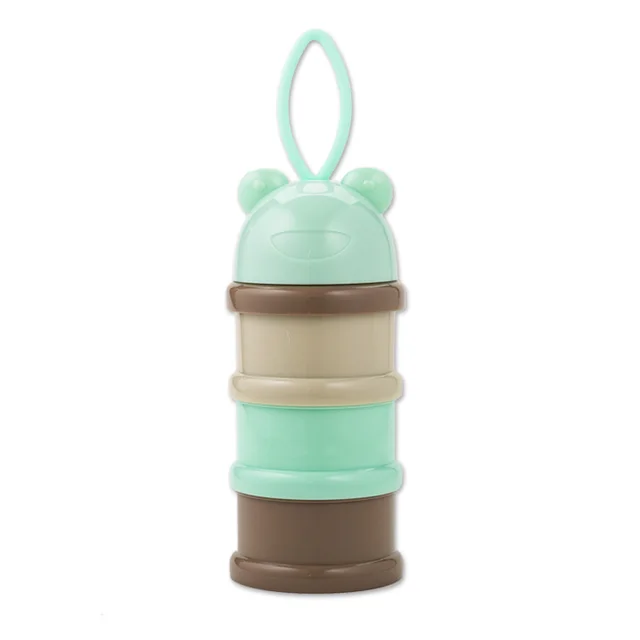 Color Milk Powder Box The Outer Layer Is Convenient To Carry The Milk Powder Box Light Blue - Shop at LoveMi