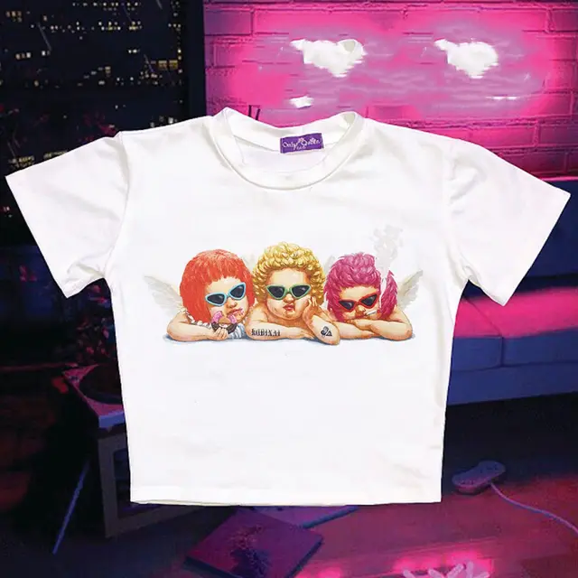 Tight fitting Slim fitting Short Cropped T shirt - Shop at LoveMi