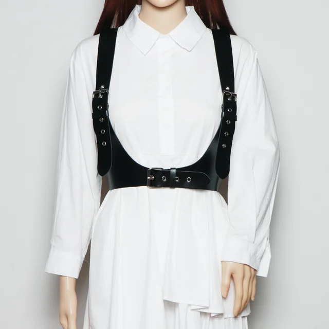 Harajuku Style All match Decorative Strap Tide Black - Shop at LoveMi