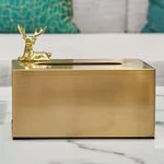 Rectangle And Metal Deer
