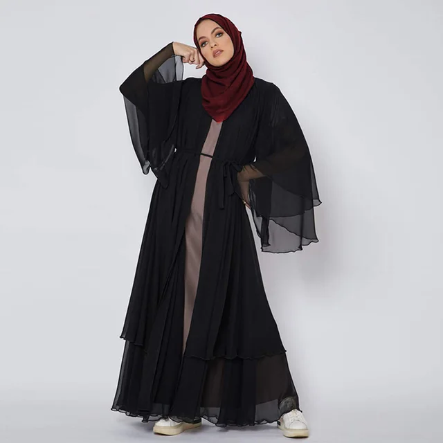 Pure Color And Elegant Large Loose Women's Robe Black - Shop at LoveMi