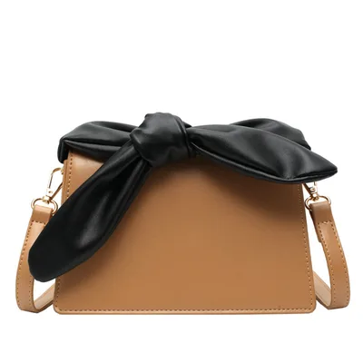 One shoulder Messenger Small Square Bag Khaki - Shop at LoveMi