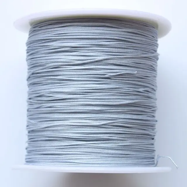 Wire Braided Rope Bracelet Grey - Shop at LoveMi