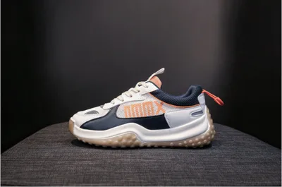 Breathable Front Lace up Low cut Old Women's Shoes Blue - Shop at LoveMi