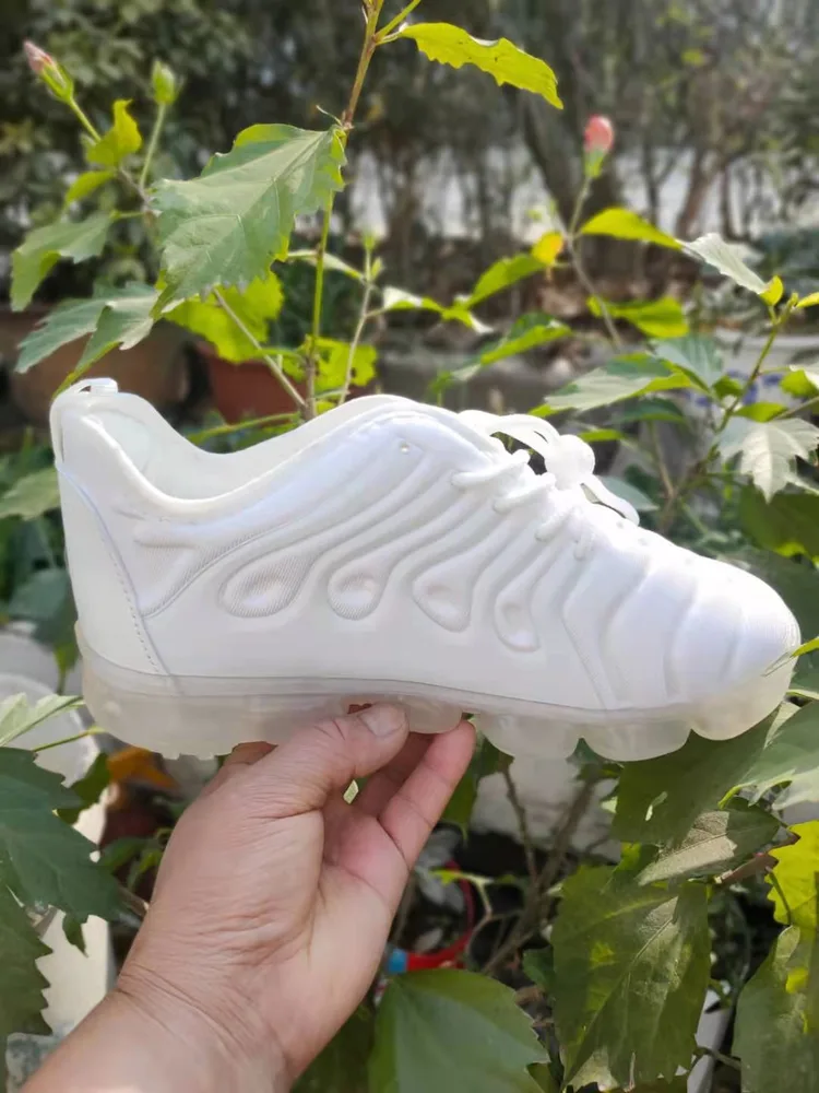 Air Cushion Bottom Increased Women's Shoes Tide Shoes Mesh Breathable Casual Sports Shoes White - Shop at LoveMi