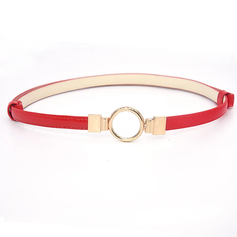 All-match Decoration With Skirt Dress Fashion Waist Chain Sweater Belt - Red