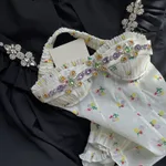 Printed Diamond Vest-S