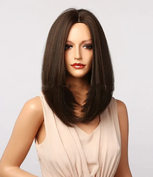 Short And Short Straight Hair, High Temperature Silk Material - Shop at LoveMi