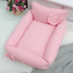High Back Square Nest Pink