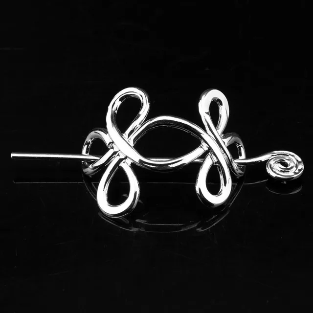 Metal Hair Clip Retro Plug in Hairpin Headdress 7Styled - Shop at LoveMi