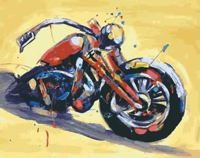 Digital Oil Painting, Coloring Painting, Frameless Oil Painting Photo Color - Shop at LoveMi