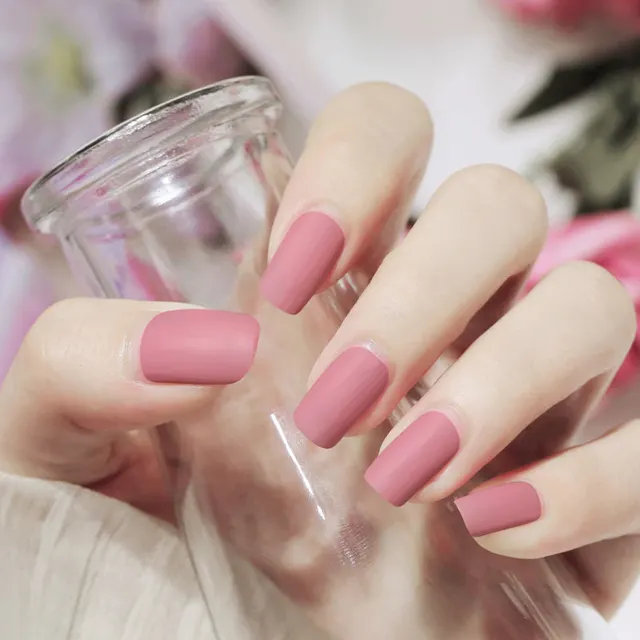 New Nail Polish Summer Free Test Quick drying Matte Matte Lasting Non tearable M15 Tender Bean Paste - Shop at LoveMi