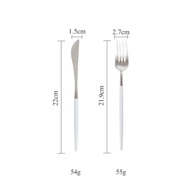 OUDING Concise Silver Cutlery Steak Cutlery Spoon Western Tableware 304 Stainless Steel Coffee Spoon Stirring Spoon Gift 1Style - Shop at LoveMi